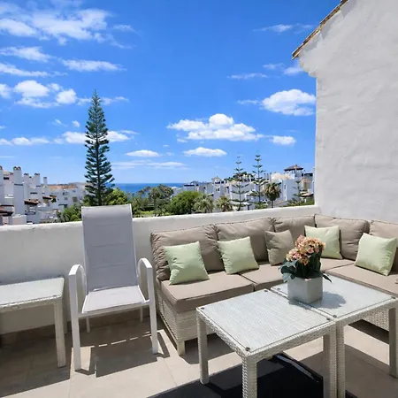 Penthouse Adelfas Del Mar-private Pool & Apartament Marbella